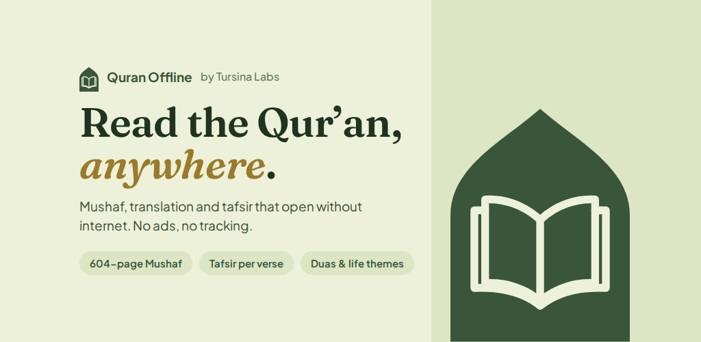 Quran Offline feature graphic